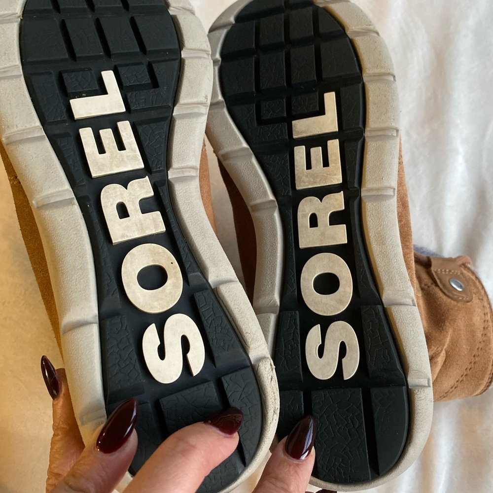 SOREL Out N About Suede & Felt Waterproof Boots | Women’s Size 10 - Picture 8 of 9